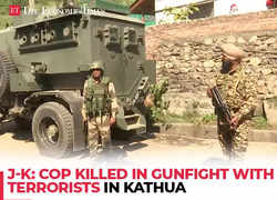 J-K: Encounter underway in Kathua; cop killed, 2 officers injured