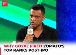 Zomato's Deepinder Goyal reveals why he had to fire company's top ranks post-IPO