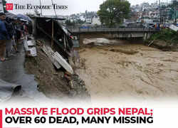 Heavy rainfall triggers floods, landslides In Nepal; over 60 dead, dozens missing