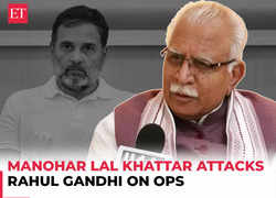 Haryana Elections 2024: 'Never implemented…,' ML Khattar attacks Rahul Gandhi on OPS