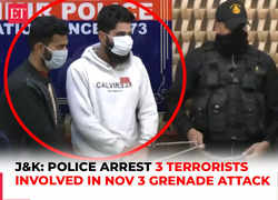 J&K: Police arrests 3 Lashkar-e-Taiba terrorists in connection with the grenade attack in Srinagar