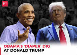 'Crazy Trump...': Obama makes 'diaper' joke at Trump as he campaigns for Harris in Pennsylvania