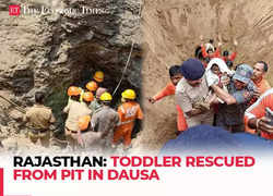 Two-year-old girl rescued from pit after 20-hour operation in Rajasthan's Dausa