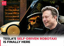 Tesla’s robotaxi: Elon Musk unveils self-driven 'cybercab' with no steering; All you need to know