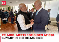 G20 Summit kicks off in Brazil's Rio, PM Modi-Biden hold brief talks at venue, watch!