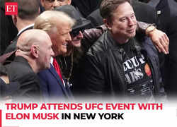 Trump attends UFC event with Elon Musk in New York's Madison Square Garden, taking a break from Cabinet picks