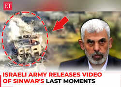 IDF releases visuals showing Israeli tanks attacking Sinwar’s hideout, Caught on Cam!