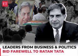 Ratan Tata: Leaders from business and politics pay final respect at NCPA lawns in Mumbai | Watch