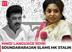 DMK want to bring back Hindi issue: BJP’s Dr Tamilisai Soundararajan slams Tamil Nadu CM MK Stalin