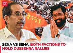 Sena vs Sena: Both factions to hold Dussehra rallies in Maharashtra today; Raut terms Shinde-led rally as 'duplicate'