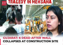 Gujarat: 6 dead after wall collapses at construction site in Mehsana; rescue ops on