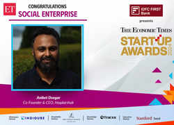 ET Startup Awards: Aniket Deogar of Haqdarshak gets Social Enterprise Award