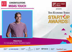 ET Startup Awards: Mukul Arora of Elevation Capital named one with the Midas Touch