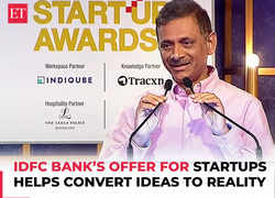 ET Startup Awards | IDFC First Bank has special banking offer for startups: V Vaidyanathan, MD & CEO