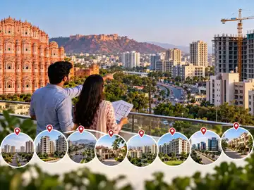 Jaipur real estate 2026: 8 locations with ongoing projects, prices & key risks