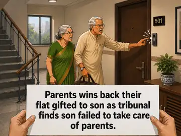 Parents win back gifted flat from son; Know how
