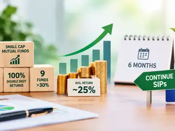 All 36 smallcap mutual funds deliver double digit returns in 6 months. Should you invest more or book profits?