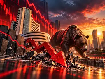 Sensex plunges 1,100 pts from day's high. 4 factors behind Rs 10 lakh crore wipeout