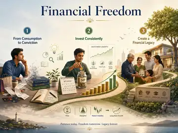 Three key milestones on the road to financial freedom