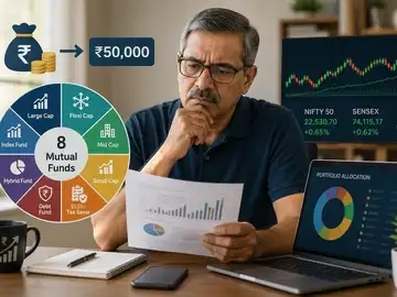 This 58-year-old invests Rs 50,000 in 8 mutual funds. Expert flags portfolio imbalance, suggests rejig