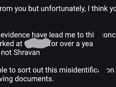Relieving letter mix-up gets a polite reply from an ex-employee. Netizens love it the conversation