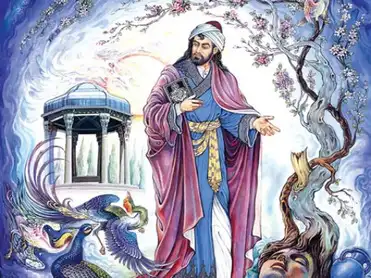 Quote of the day by 14th-century Persian poet Hafez Shirazi: 'Run from anyone likely to put a sharp knife into your sacred, tender, beautiful heart.'