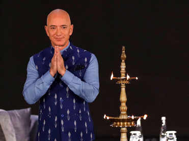 'This is the Indian century': Jeff Bezos goes desi, makes big 'Make in India' pledge, talks climate change