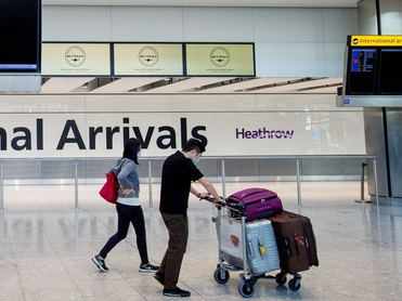 Robots being deployed to kill viruses at night at Heathrow airport, elevator buttons fitted with self-cleaning anti-viral wraps