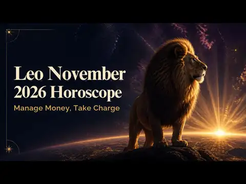 Leo November 2026 Horoscope, Monthly Predictions: Personal Growth, Financial Awareness and Relationship Balance Ahead