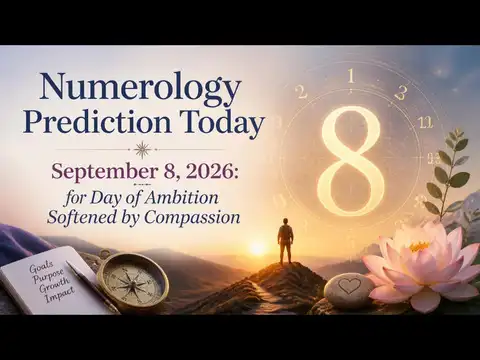 Numerology Prediction Today for September 8, 2026: A Day of Ambition Softened by Compassion