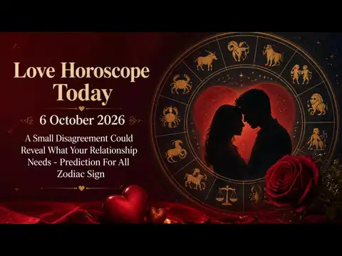 Love Horoscope Today, 6 October 2026: A Small Disagreement Could Reveal What Your Relationship Needs - Prediction For All Zodiac Sign