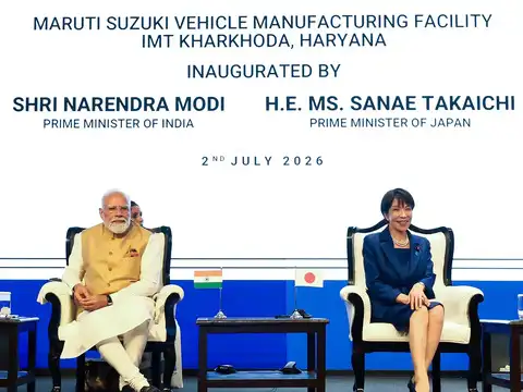 Maruti's plant inauguration by PMs of India, Japan 'greatest possible honour': T Suzuki