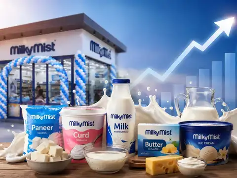 Milky Mist Dairy Food shares surge 10% on strong Q1 growth