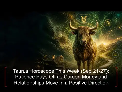Taurus Horoscope This Week (Sep 21-27): Patience Pays Off as Career, Money and Relationships Move in a Positive Direction