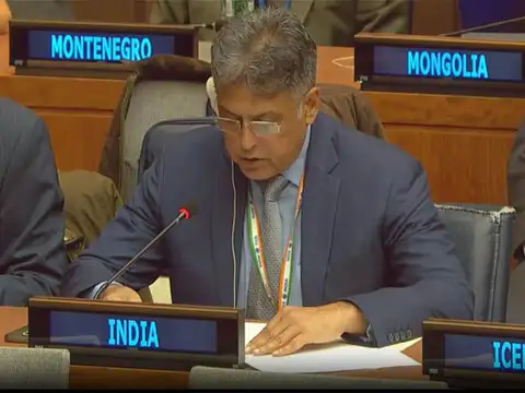 'Universal, non-discriminatory and verifiable': India calls for legally binding framework for nuclear disarmament at UN