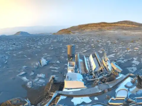 What does a day on Mars look like? NASA Curiosity captures stunning morning-to-sunset panorama