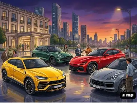 From Lamborghini to Porsche, why India&rsquo;s new-age entrepreneurs are choosing luxury SUVs over traditional sedans