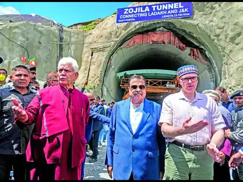 Breakthrough in ZojiLa Tunnel paves way yr-round Ladakh link