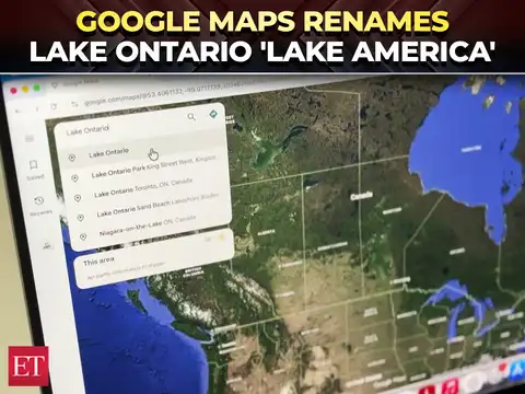 Google Maps renames 'Lake Ontario' to 'Lake America' for US users following Trump order