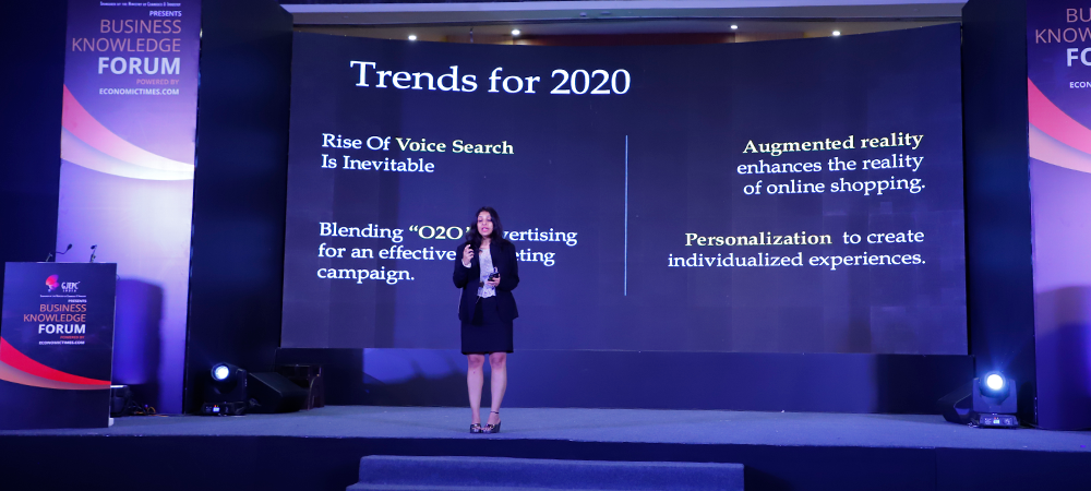 Sowmya Iyer, Founder and CEO, Dvio Digital gives a presentation on 'Digital Marketing - Key Trends, Strategies & The Future'.