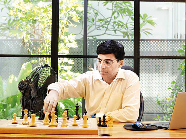 SAO TOME 2021 VISWANATHAN ANAND CHESS MASTER GOLD FOIL S/SHEET MINT NH