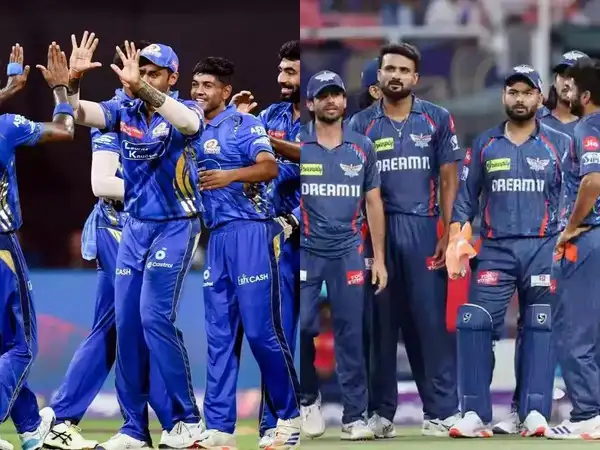 Mumbai Indians vs Lucknow Super Giants timeline