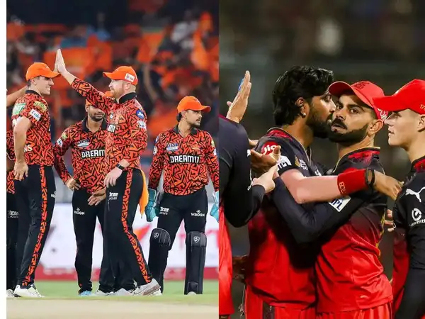 sunrisers hyderabad vs royal challengers bengaluru timeline