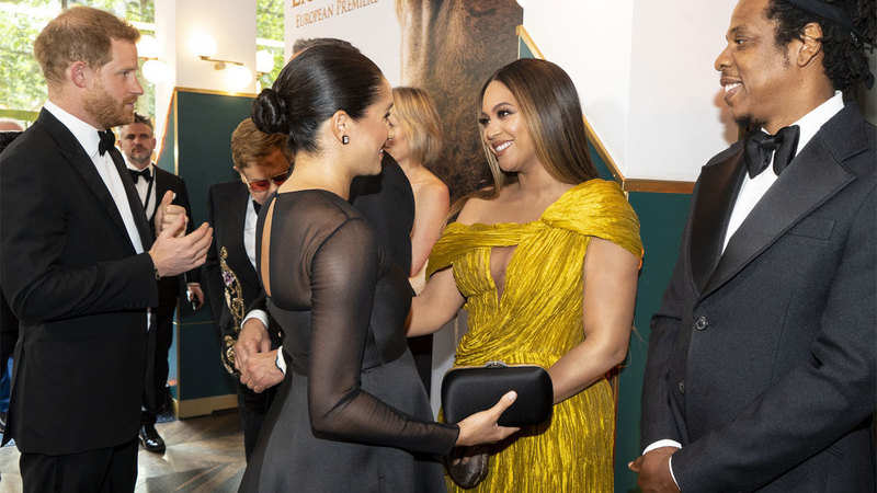 Beyonce When The Duchess Met The Pop Princess Meghan Markle And - 