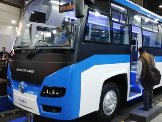 Auto Expo 2018 Ashok Leylands New Electric Bus May Turn Focus To