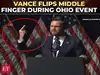 VP JD Vance flips off ‘pink-haired’ protesters