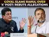 Piyush Goyal hits back at Rahul Gandhi’s $100B US import claims