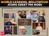 Trump, Rahul, Sunak, Aamir & SRK wish PM Modi at 75