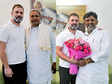 DK Shivakumar, Siddaramaiah meet Rahul Gandhi in Delhi; 'media reports are false', says DKS