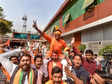 Uttar Pradesh Election Results: Jubilant BJP workers celebrate Holi at party office in Lucknow